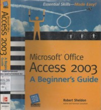 Microsoft office access 2003 : a beginners guide