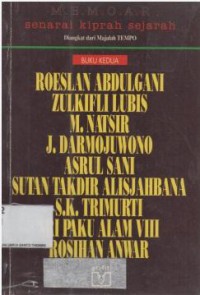 MEMOAR senarai kiprah sejarah