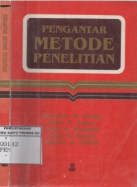 Pengantar metode penelitian
