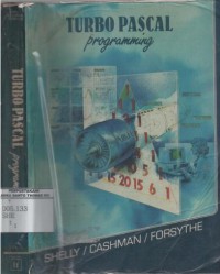 Turbo Pascal : programming