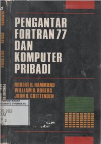 Pengantar Fortran 77 dan komputer pribadi