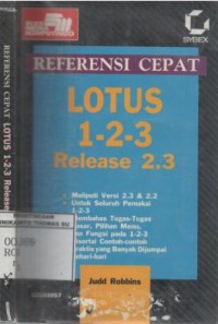 Referensi cepat LOTUS 1-2-3 Release 2.3
