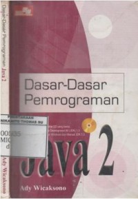 Dasar-dasar pemrograman Java 2
