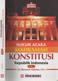 Hukum acara Mahkamah Konstitusi Republik Indonesia