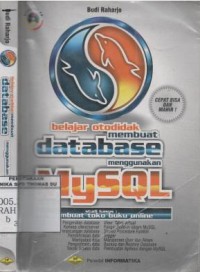 Belajar otodidak membuat database menggunakan MySQL