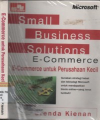 Small Business Solution E-Commerce : E-Commerce untuk perusahaan kecil