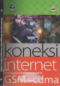 Koneksi internet menggunakan perangkat GSM dan CDMA