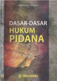Dasar-dasar hukum pidana
