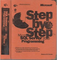 Microsoft SQL Server 2000 programming step by step