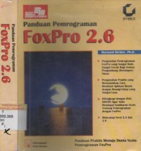 Panduan pemrograman FoxPro 2.6