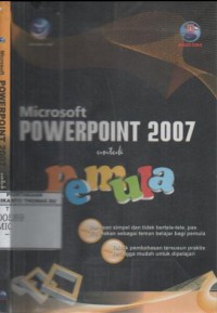 Microsoft powerpoint 2007 untuk pemula