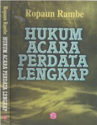 Hukum acara perdata lengkap