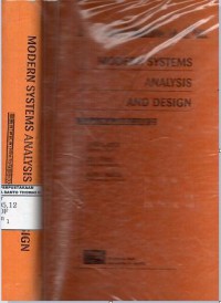 Modern systems analysis and design