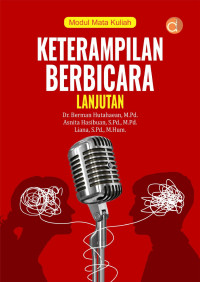 Image of Modul mata kuliah : keterampilan Berbicara lanjutan
