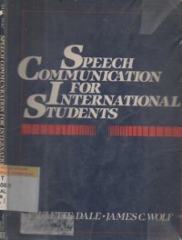 Speech Communication For International Students