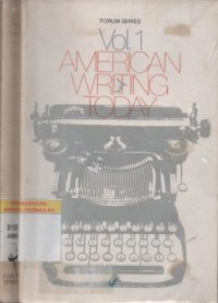 AMERICAN writing today