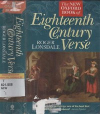 THE PENGUIN books of eighteenth-century English verse / ed. Dannis Davison