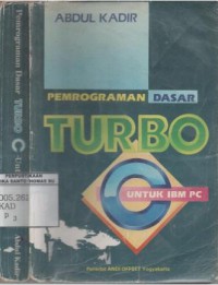 Pemrograman dasar TURBO C untuk IBM PC