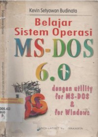 Belajar sistem operasi MS-DOS 6.0 dengan utility for MS-DOS for Windows