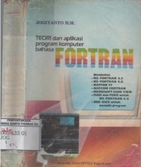 Teori dan aplikasi program komputer bahasa Fortran
