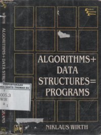 Algorithms+ data structures = programs