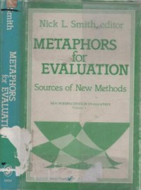 METAPHORS for Evaluation : sources of new methods