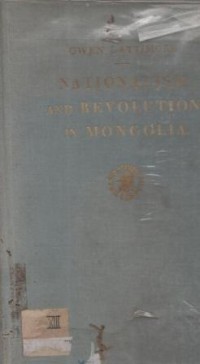 Nationalism and revolution in Mongolia
