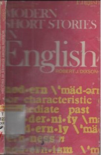 Modern Short Stories in English