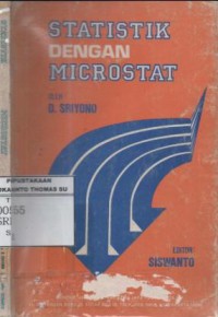 Statistik dengan microstat