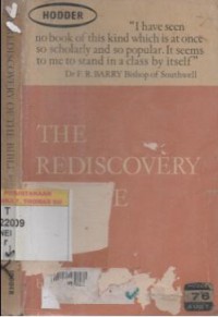 The Rediscovery of the Bible