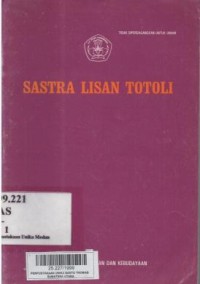 Sastra Lisan Totoli