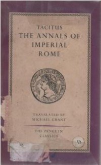 Tacitus : the annals of imperial rome
