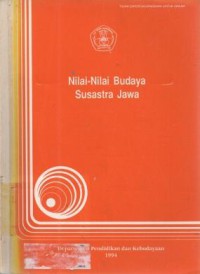 NILAI-nilai Budaya Susastra Jawa