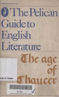 THE PELICAN Guide to English Literature