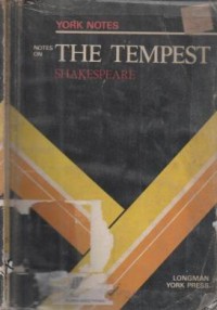 William Shakespeare the Tempest : notes