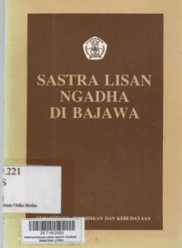 Sastra Lisan Ngadha Di Bajawa