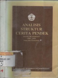 Analisis Struktur Cerita Pendek : Majalah Horison 1966-1970 tema dan penokohan