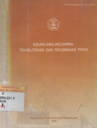 Kidung Angling Darma : Transliterasi dan Terjemahan Teks