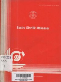 Sastra Sinrilik Makassar