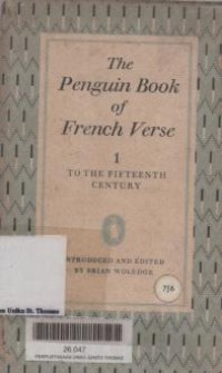 The Penguin Book of French Verse