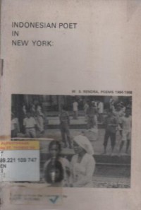 Indonesian poet in New York
