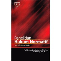 Penelitian hukum normatif: suatu tinjauan singkat
