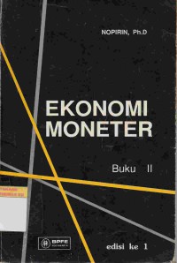 Ekonomi moneter buku II