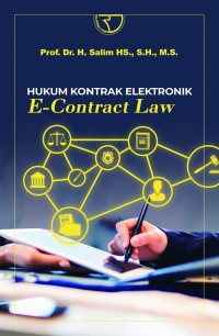 Hukum kontrak elektronik = E-contract law