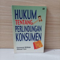 Hukum tentang perlindungan konsumen