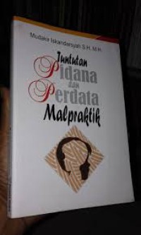 Tuntutan pidana dan perdata malpraktik