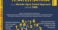 Jawara olimpiade matematika : kreativitas berpikir dengan metode open ended approach untuk SMA
