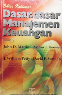 Dasar-dasar manajemen keuangan