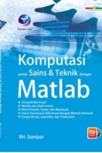 Komputasi untuk sains dan teknik dengan Matlab