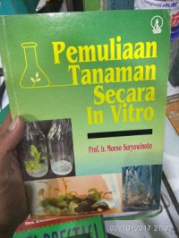 Pemuliaan tanaman secara in vitro